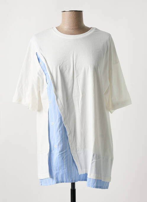 Tunique manches courtes beige MAXMILA pour femme