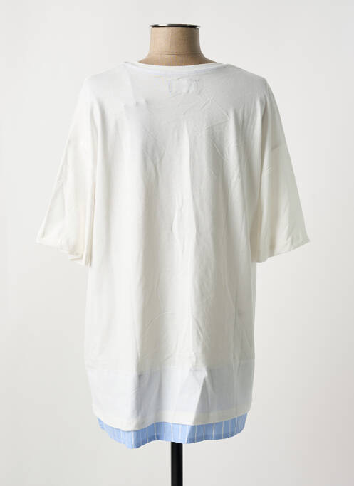 Tunique manches courtes beige MAXMILA pour femme