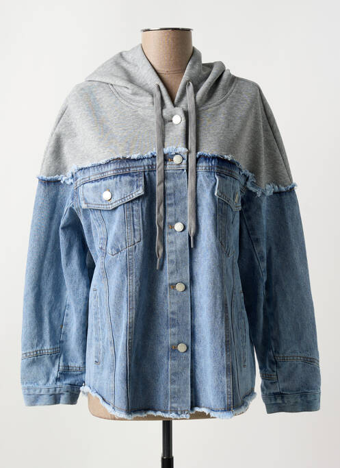 Veste casual bleu COUTUREVE pour femme