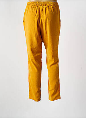 Pantalon slim taille élastique taille normale jaune TIFFOSI femme