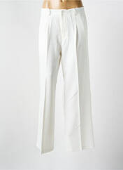 Pantalon large blanc GOLDEN LIVE pour femme seconde vue
