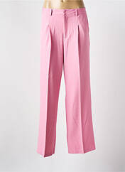 Pantalon large rose GOLDEN LIVE pour femme seconde vue