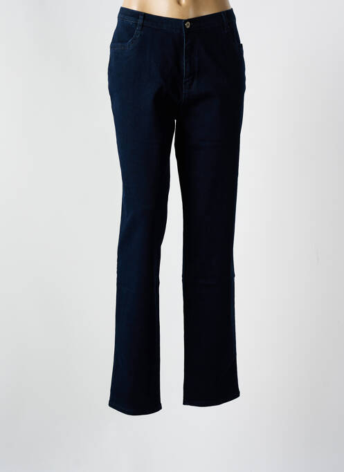 Jeans coupe droite bleu I.QUING pour femme