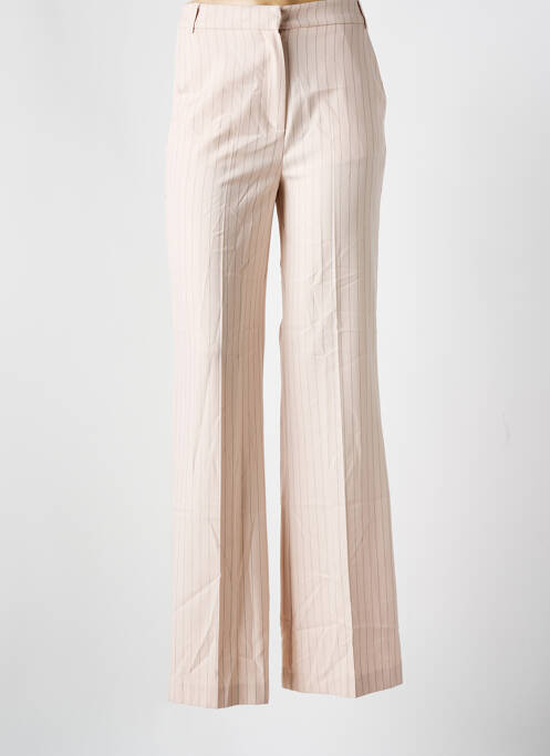 Pantalon droit beige MORGAN pour femme