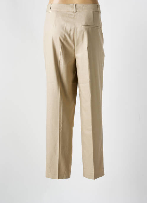 Pantalon droit beige MORGAN pour femme