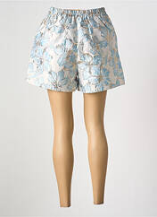 Short bleu GOLDEN LIVE pour femme seconde vue