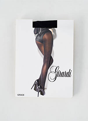 Collants stretch noir GIRARDI femme