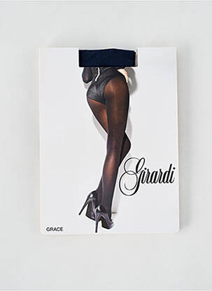 Collants stretch bleu GIRARDI femme