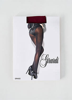 Collants stretch violet GIRARDI femme