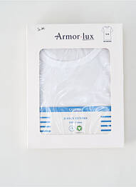 T-shirt coupe cintrée manches courtes blanc ARMOR LUX homme