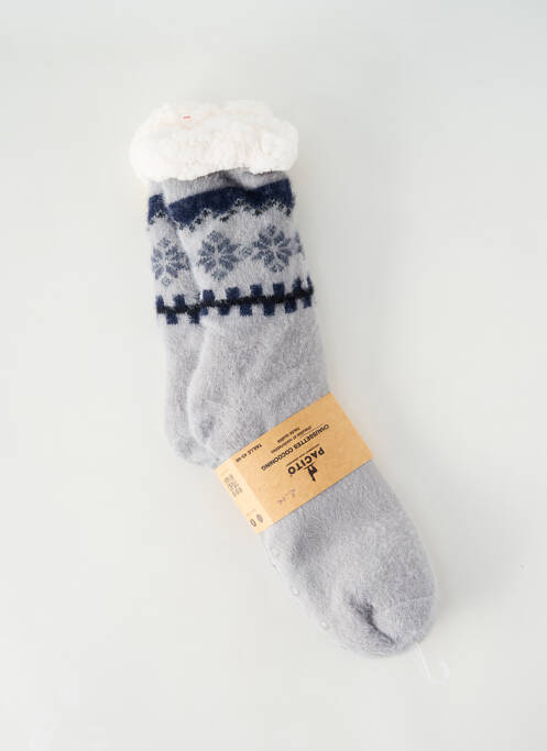 Chaussettes gris PACITO pour unisexe