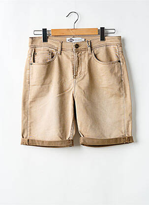 Short fermeture zippée sous rabat boutonné taille normale beige LEE COOPER homme