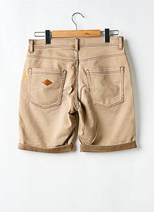 Short fermeture zippée sous rabat boutonné taille normale beige LEE COOPER homme