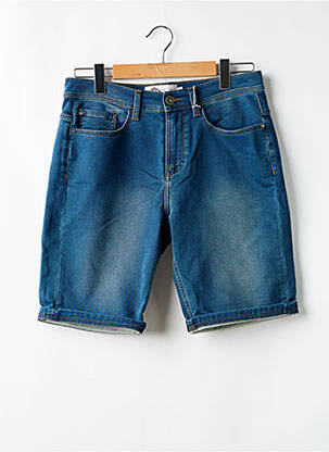 Bermuda stretch taille normale bleu LEE COOPER homme