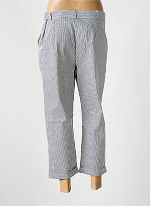 Pantalon 7/8 stretch taille normale bleu LAGON BLEU femme