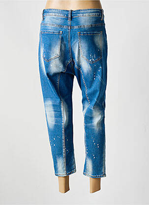 Jeans coupe slim stretch taille normale bleu CARLA GIANNINI femme