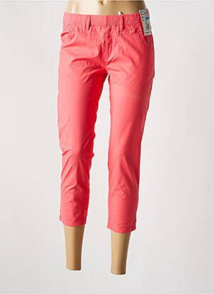 Pantacourt stretch taille normale orange S.QUISE femme