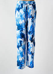 Pantalon droit bleu MICHA pour femme seconde vue