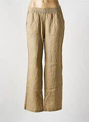 Pantalon large beige BARBARA LEBEK pour femme seconde vue