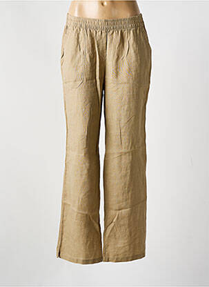 Pantalon large beige BARBARA LEBEK pour femme