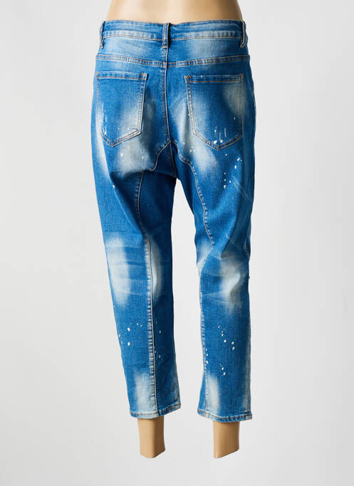 Jeans coupe slim bleu CARLA GIANNINI pour femme