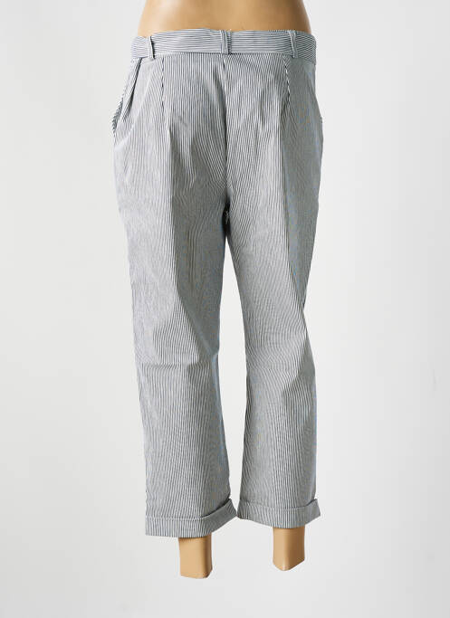 Pantalon 7/8 bleu LAGON BLEU pour femme