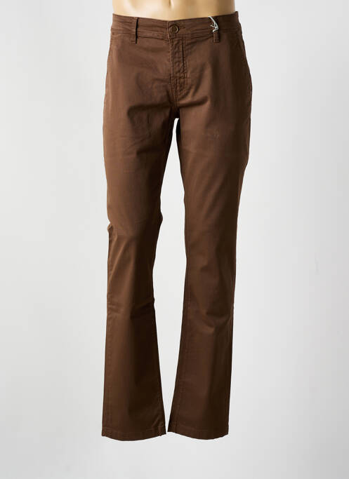Pantalon chino marron LEE COOPER pour homme