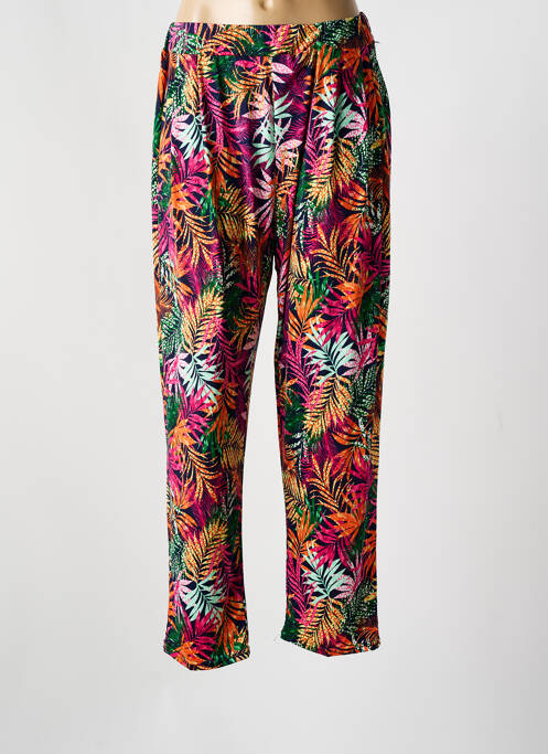 Pantalon droit bleu ATLANTA pour femme