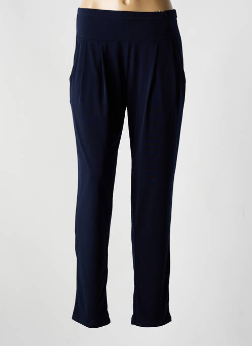 Pantalon droit bleu ATLANTA pour femme