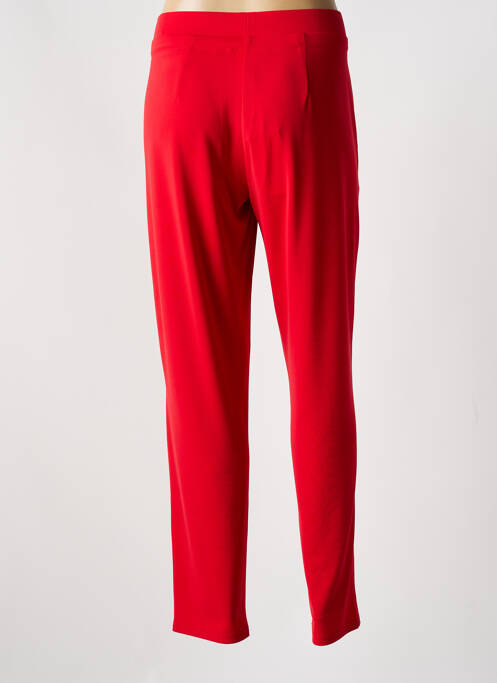 Pantalon droit rouge BARBARA LEBEK pour femme
