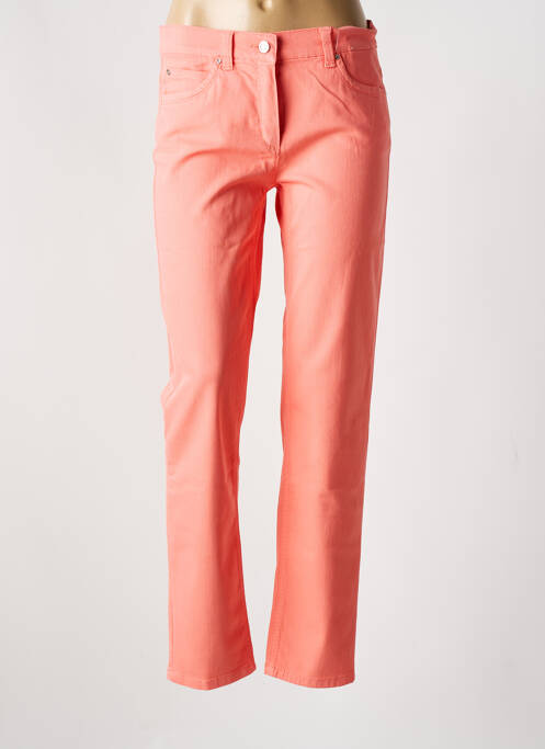 Pantalon slim orange ANNA MONTANA pour femme