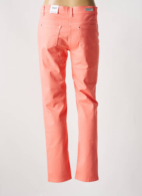 Pantalon slim orange ANNA MONTANA pour femme
