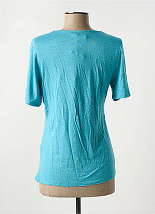 Top manches courtes manches courtes bleu BARBARA LEBEK femme