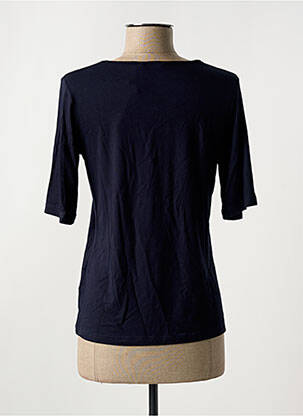 Top manches courtes manches courtes bleu MICHA femme