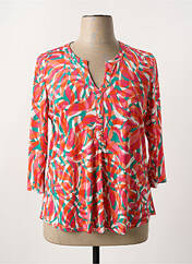 Blouse orange RENATTO BENE pour femme seconde vue