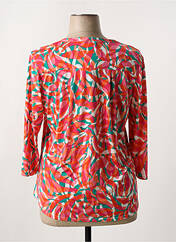 Blouse orange RENATTO BENE pour femme seconde vue