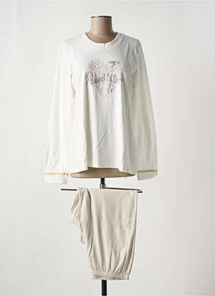 Pyjama blanc SENORETTA pour femme