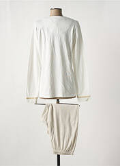 Pyjama blanc SENORETTA pour femme seconde vue