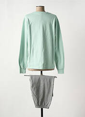 Pyjama vert SENORETTA pour femme seconde vue