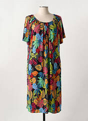 Robe mi-longue noir ATLANTA pour femme seconde vue