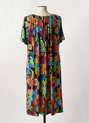 Robe mi-longue noir ATLANTA pour femme seconde vue