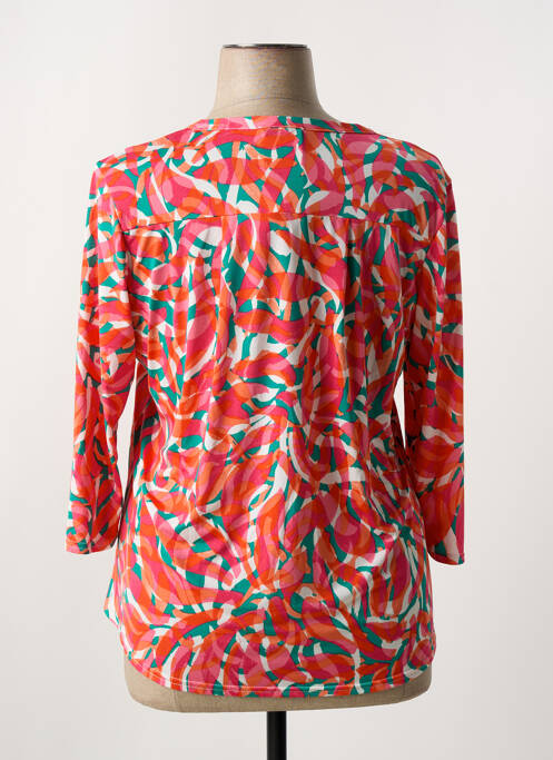 Blouse orange RENATTO BENE pour femme