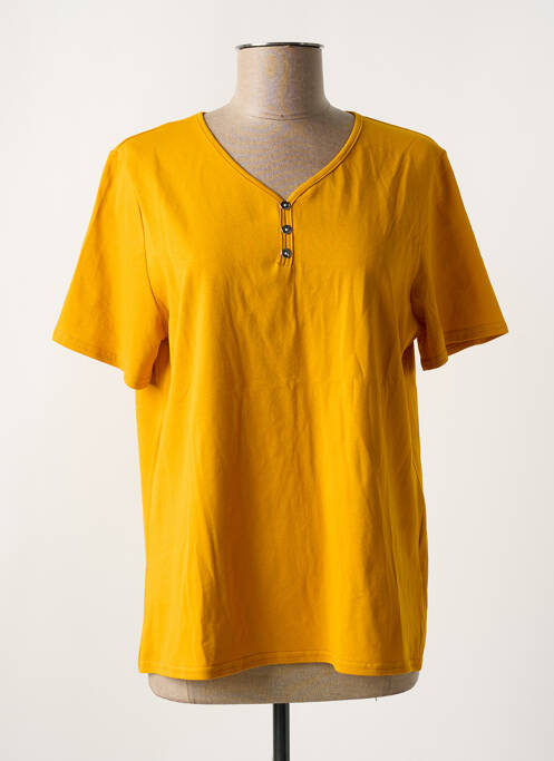 Top jaune ATLANTA pour femme