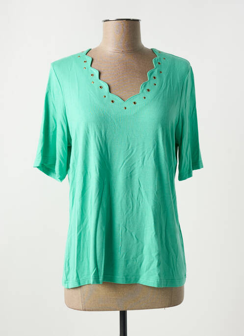 Top vert MICHA pour femme