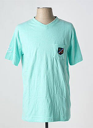 Top manches courtes manches courtes bleu BLACK WELLIS femme