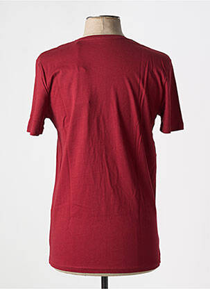 T-shirt coupe droite manches courtes rouge LEE COOPER homme