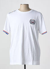 T-shirt blanc BLACK WELLIS pour homme seconde vue