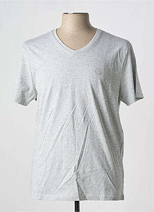 T-shirt gris LEE COOPER pour homme