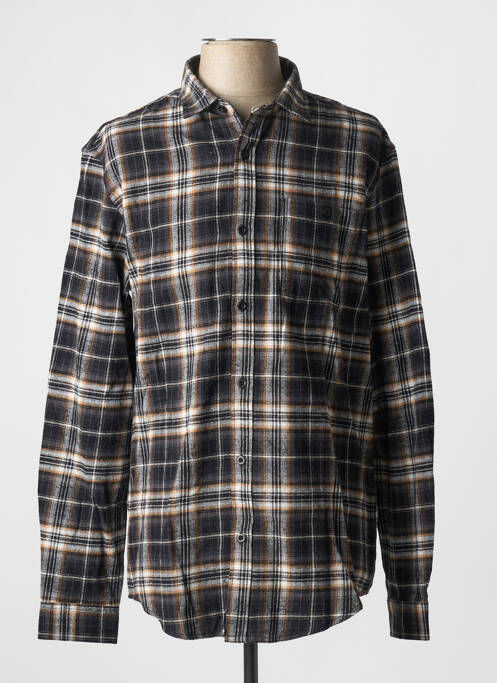 Chemise manches longues noir LEE COOPER homme