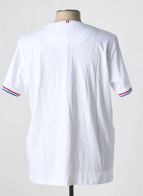 T-shirt blanc BLACK WELLIS pour homme